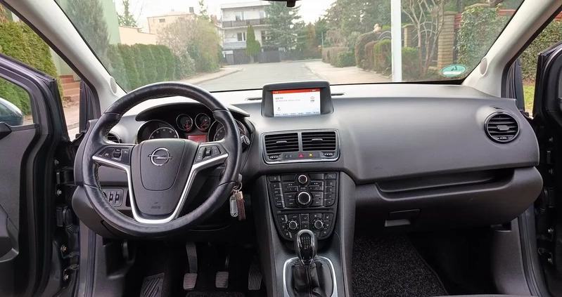 Opel Meriva cena 31900 przebieg: 162000, rok produkcji 2016 z Płock małe 781